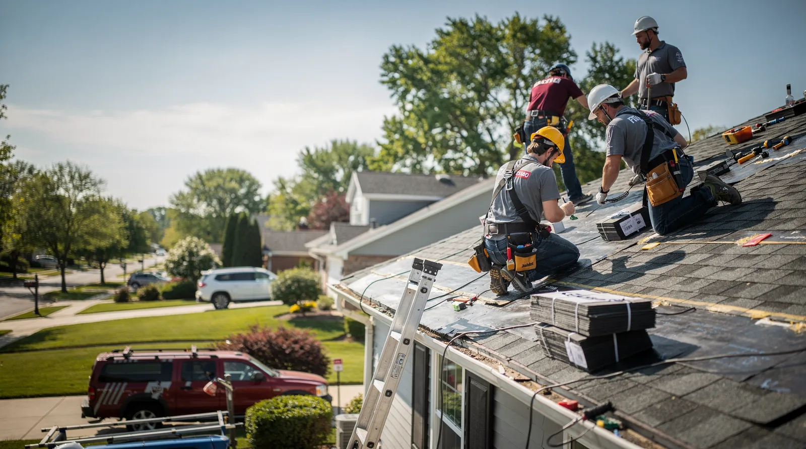 Roof Repair in Logan, IL around you